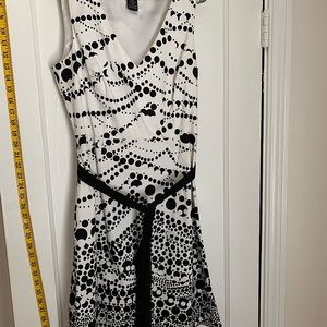 Black/ white summer dress